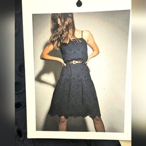 NWOT- Rayna Drop Waist Cami Dress, Nation LTD, women's size small, indigo  eye…